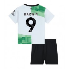Liverpool Darwin Nunez #9 Bortedraktsett Barn 2023-24 Kortermet (+ korte bukser)